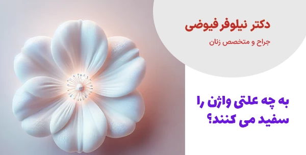 به چه علتی واژن را سفید می کنند؟