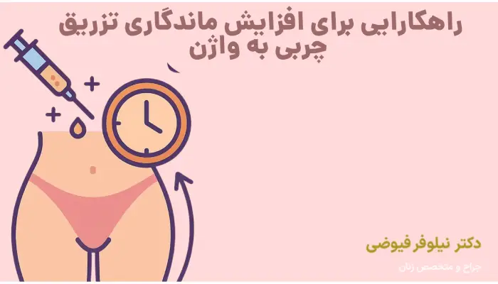 راهکار برای افزایش ماندگاری تزریق چربی به واژن