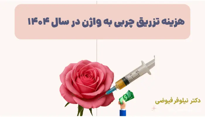 هزینه تزریق چربی به واژن در سال ۱۴۰۴